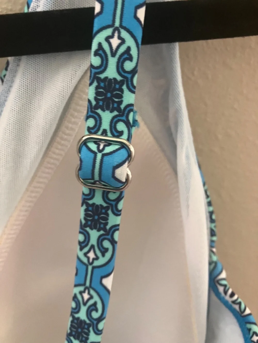 Swim Solutions Women's Surplice Tummy Control One Piece Swimsuit Size 8 - Picture 11 of 12